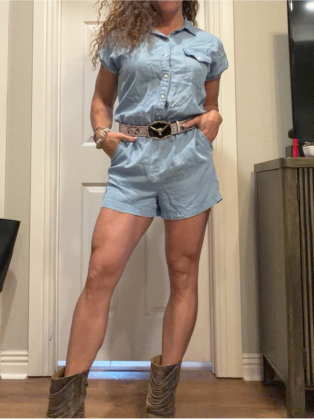 Gap shorts romper